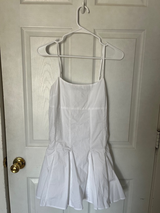 American Eagle Outfitters Dresses & Skirts - White Spaghetti Strap Flared Mini Dress